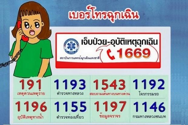 thailand tourist police number